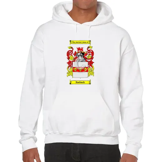Roebuck Unisex Coat of Arms Hooded Sweatshirt