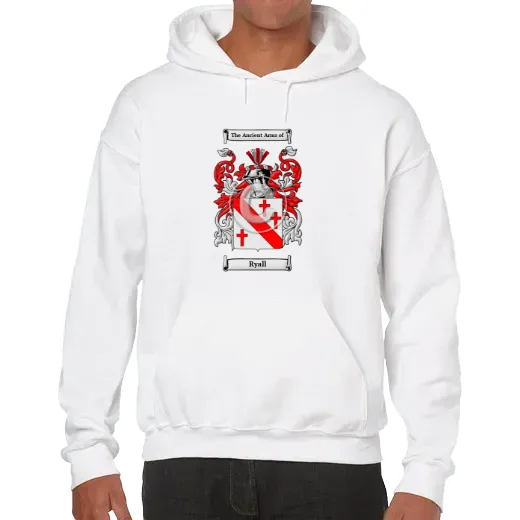 Ryall Unisex Coat of Arms Hooded Sweatshirt