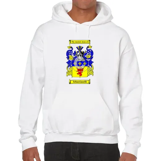 Sebastianelli Unisex Coat of Arms Hooded Sweatshirt