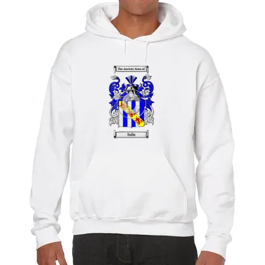 Solis Unisex Coat of Arms Hooded Sweatshirt