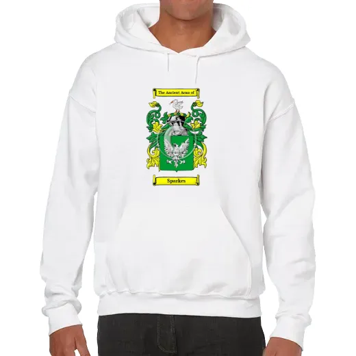 Sparkes Unisex Coat of Arms Hooded Sweatshirt