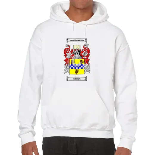 Sprowl Unisex Coat of Arms Hooded Sweatshirt