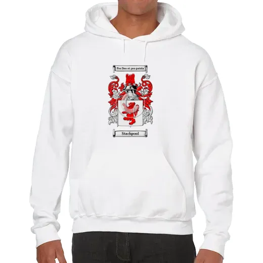 Stackpool Unisex Coat of Arms Hooded Sweatshirt