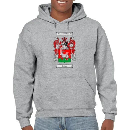 Steins Grey Unisex Coat of Arms Hooded Sweatshirt