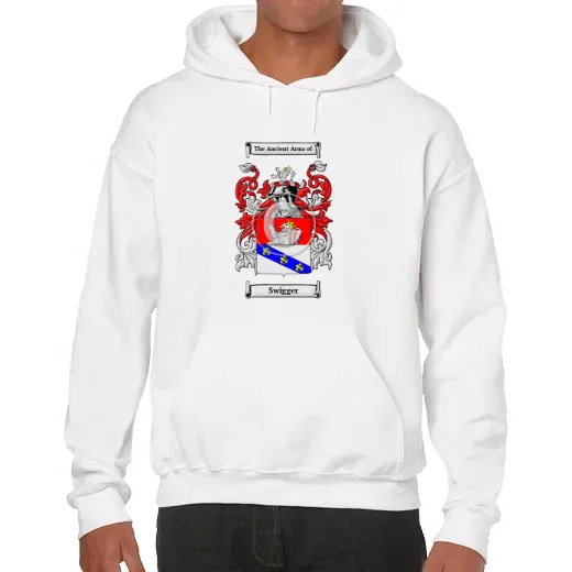 Swigger Unisex Coat of Arms Hooded Sweatshirt