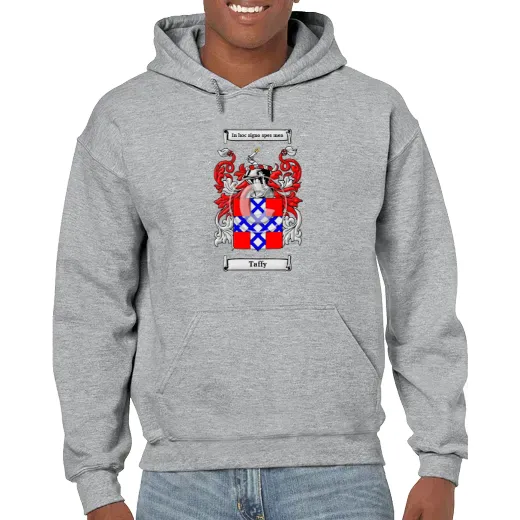 Taffy Grey Unisex Coat of Arms Hooded Sweatshirt
