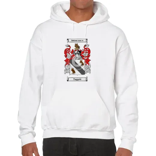 Taggett Unisex Coat of Arms Hooded Sweatshirt