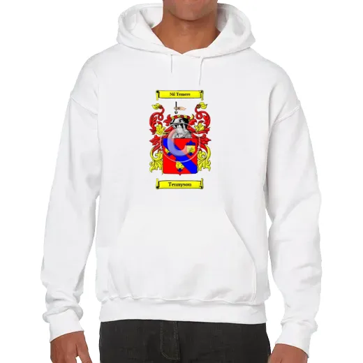 Tennyson Unisex Coat of Arms Hooded Sweatshirt