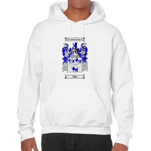 Tibit Unisex Coat of Arms Hooded Sweatshirt