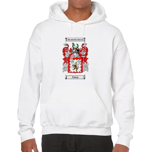 Towey Unisex Coat of Arms Hooded Sweatshirt