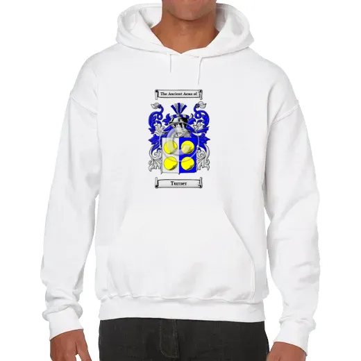 Turner Unisex Coat of Arms Hooded Sweatshirt
