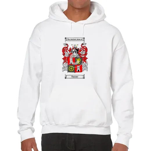 Turner Unisex Coat of Arms Hooded Sweatshirt