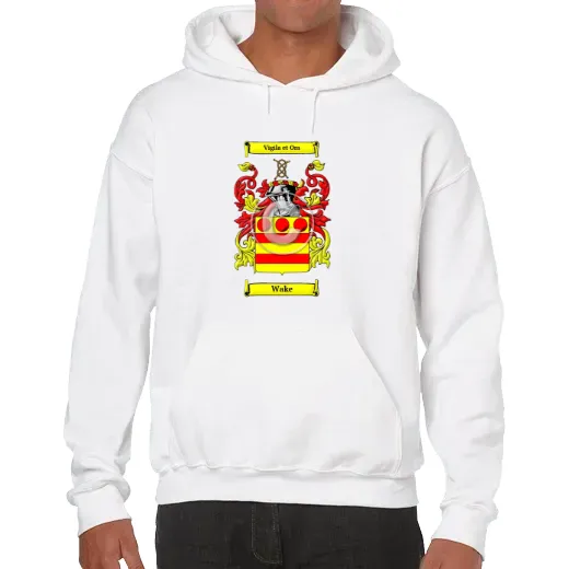 Wake Unisex Coat of Arms Hooded Sweatshirt