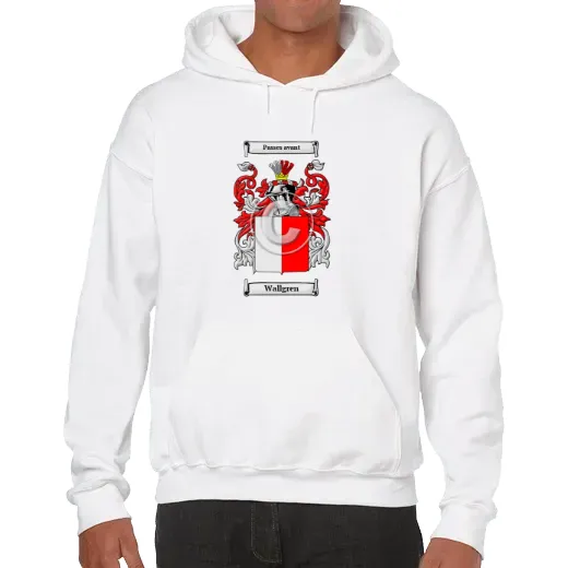 Wallgren Unisex Coat of Arms Hooded Sweatshirt