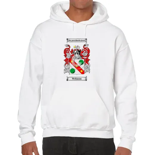 Welmans Unisex Coat of Arms Hooded Sweatshirt