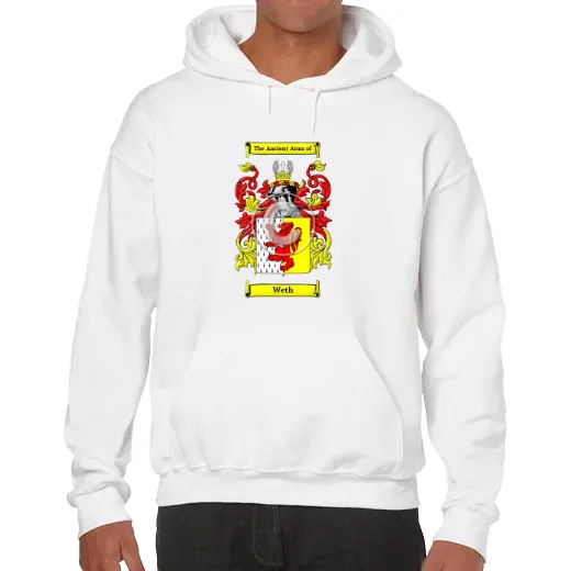 Weth Unisex Coat of Arms Hooded Sweatshirt