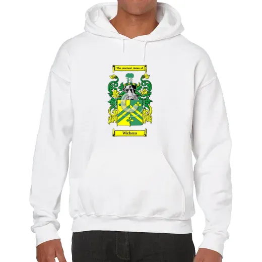 Wichens Unisex Coat of Arms Hooded Sweatshirt