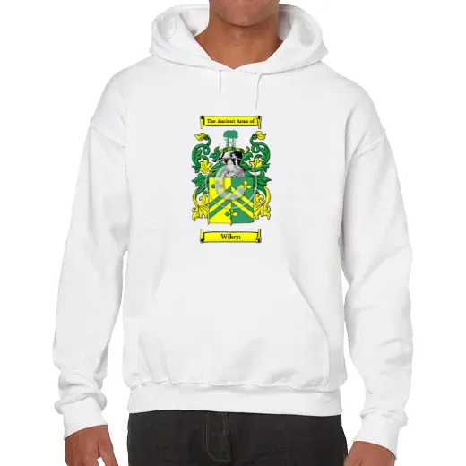 Wiken Unisex Coat of Arms Hooded Sweatshirt