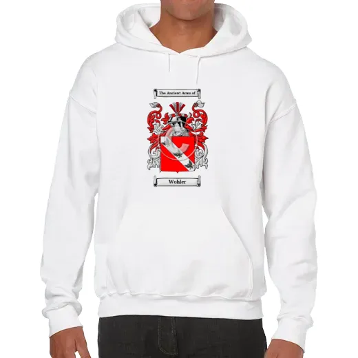 Wohler Unisex Coat of Arms Hooded Sweatshirt