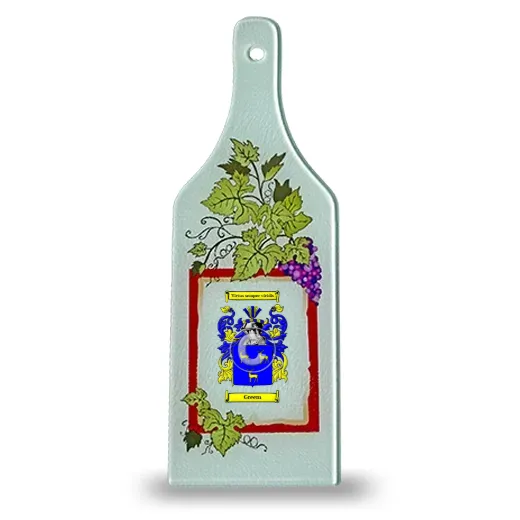 Greem Wine and Cheese Board