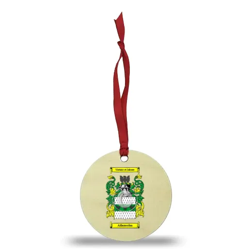 Ailansolm Wooden Ornament