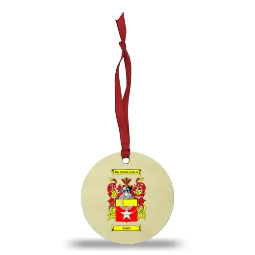 Anies Wooden Ornament