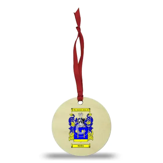 Birden Wooden Ornament