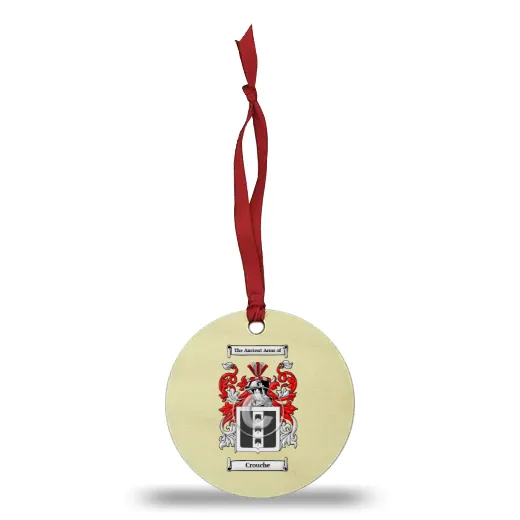 Crouche Wooden Ornament