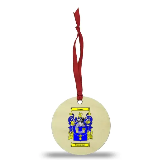 Cummings Wooden Ornament