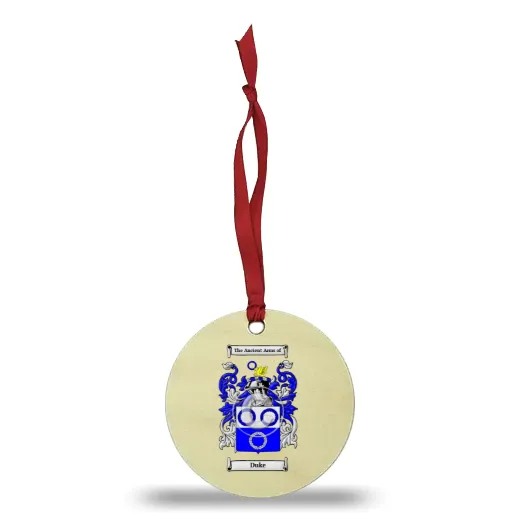 Duke Wooden Ornament