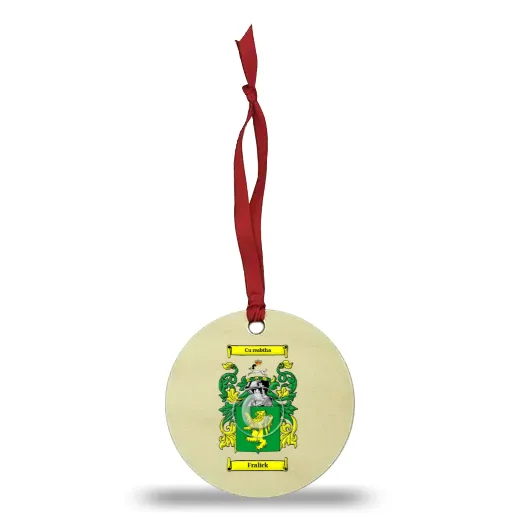 Fralick Wooden Ornament