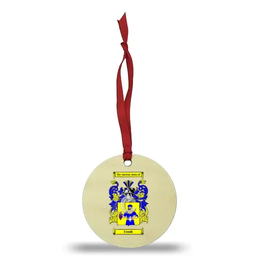 Frank Wooden Ornament