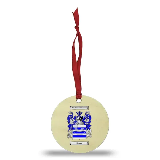 Grassi Wooden Ornament