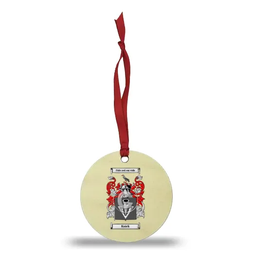 Knick Wooden Ornament