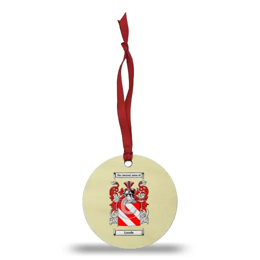 Landa Wooden Ornament