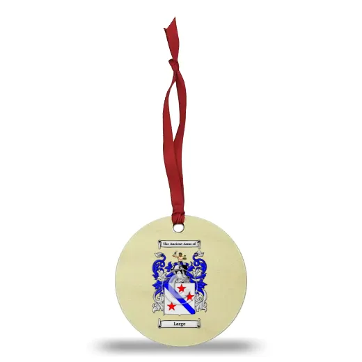 Large Wooden Ornament
