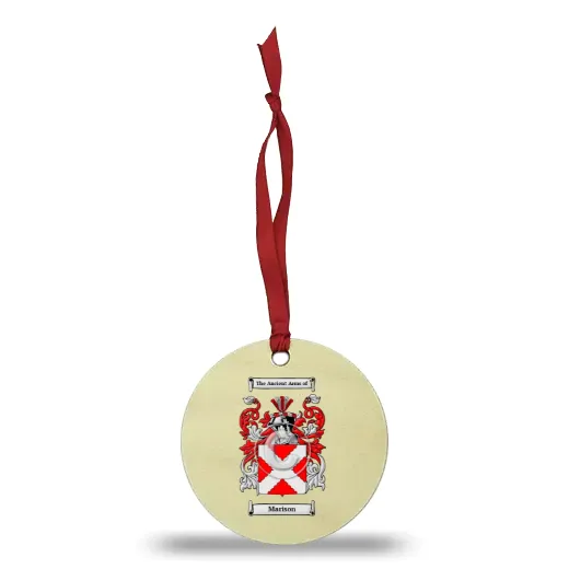 Marison Wooden Ornament