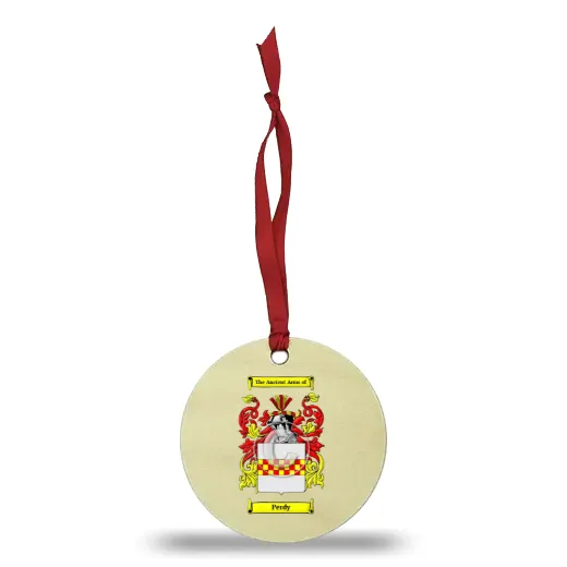 Perdy Wooden Ornament