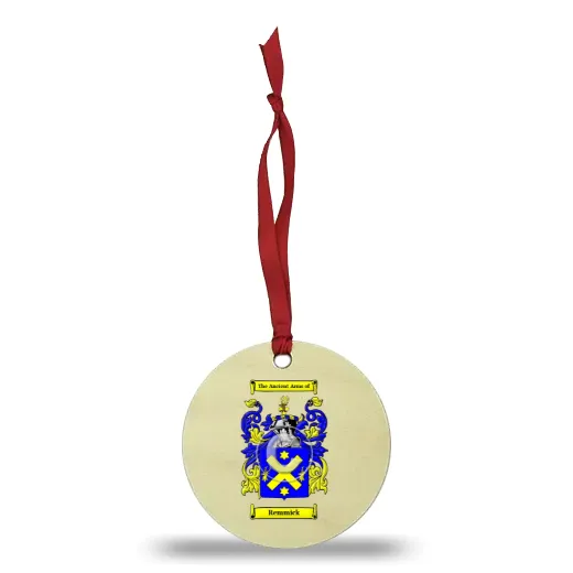 Remmick Wooden Ornament