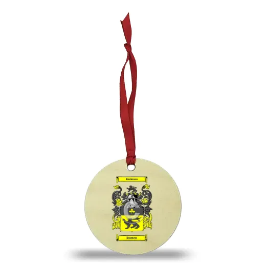 Rutten Wooden Ornament