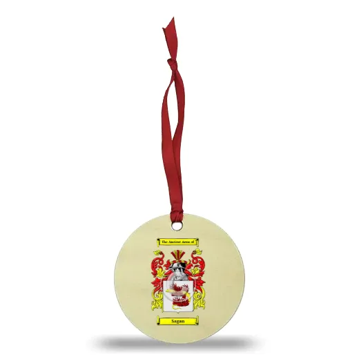 Sagan Wooden Ornament