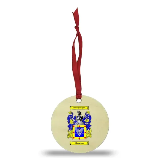 Sharpton Wooden Ornament