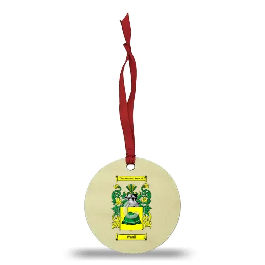 Waall Wooden Ornament