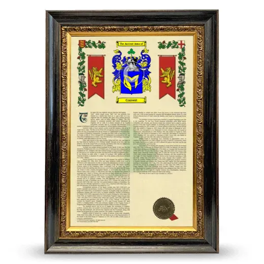 Convert Armorial History Framed - Heirloom