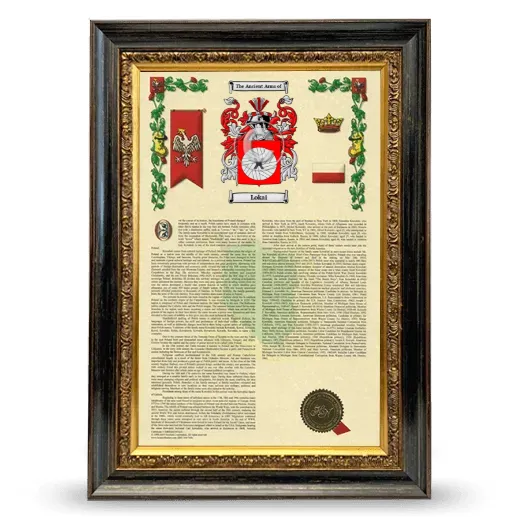 Lokai Armorial History Framed - Heirloom