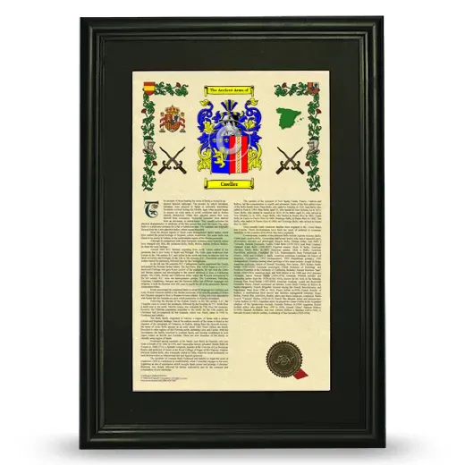 Cueller Deluxe Armorial Framed - Black