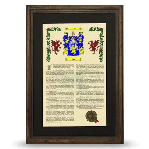 Ivan Deluxe Armorial Framed - Brown