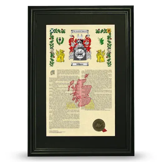 Killgore Deluxe Armorial Framed - Black