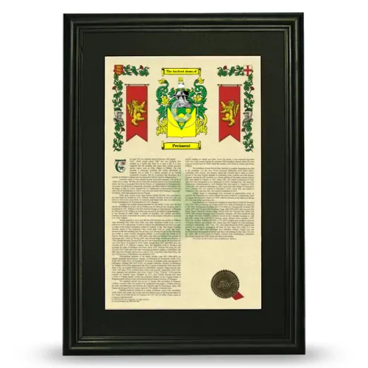 Periment Deluxe Armorial Framed - Black
