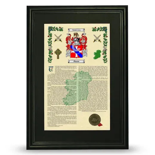 Phares Deluxe Armorial Framed - Black